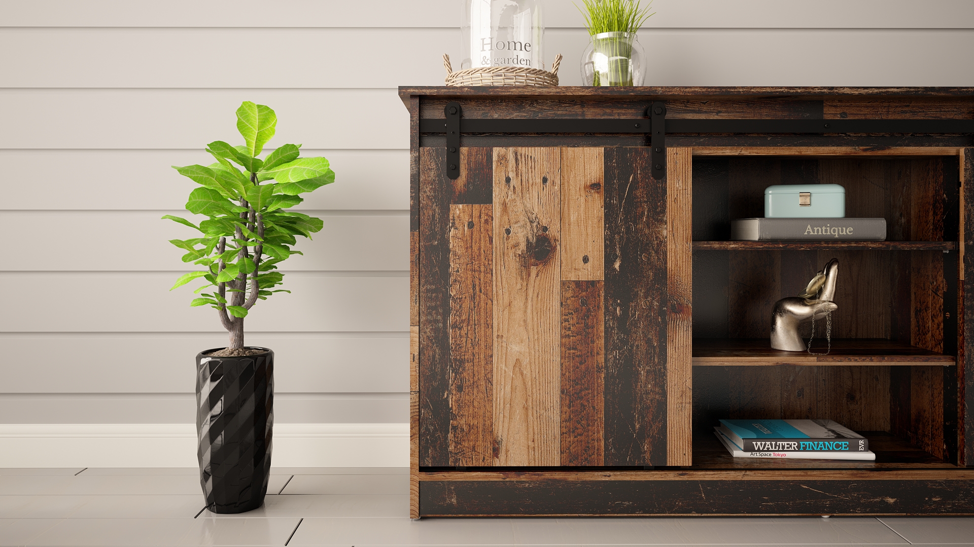 Komoda GRANERO old wood detal