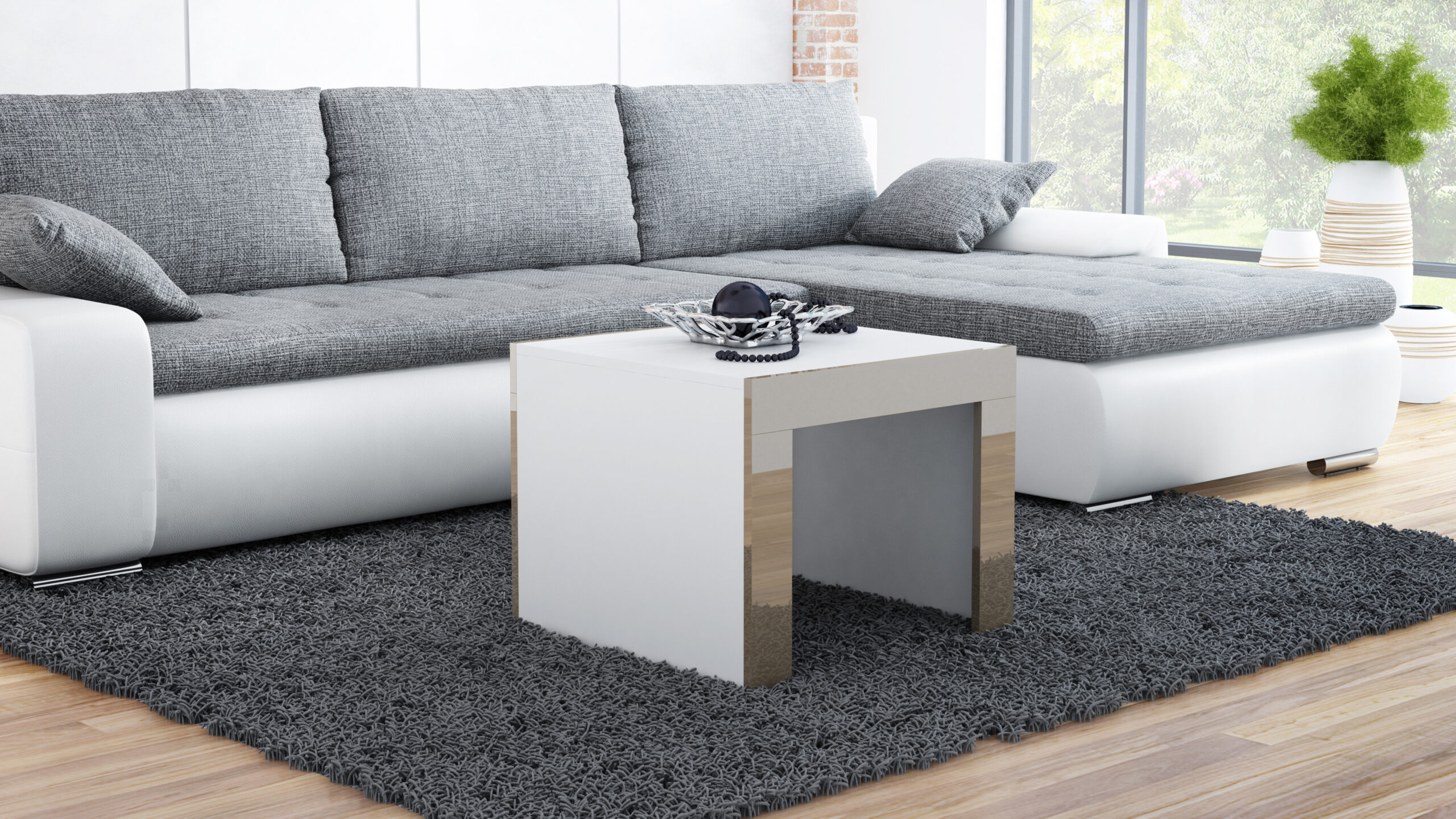 Tess 60x60 biały latte